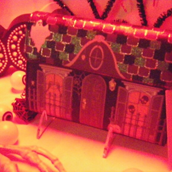 Betsey Johnson Forever Home Wallet On Chain Crossbody Bag Halloween WOC NWT - Picture 12 of 14